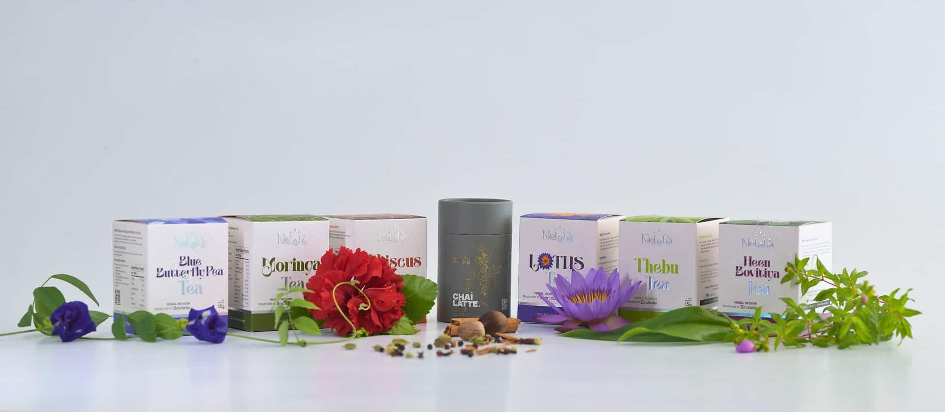 A market stall with various natural products