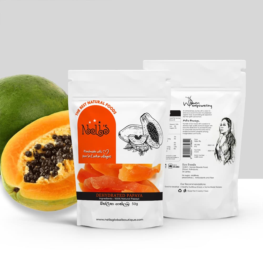 Dehydrated Papaya main view